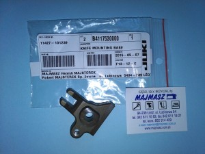 Część JUKI nr. kat. B4117530000 / KNIFE MOUNTING BASE