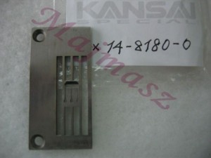 14-8180-0 płytka ściegowa 7/32" (5,6mm) oryginał KANSAI