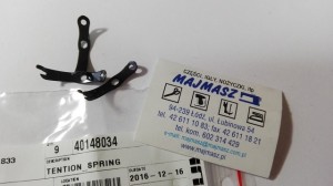 Część JUKI nr. kat. 40148034 / TENTION_SPRING