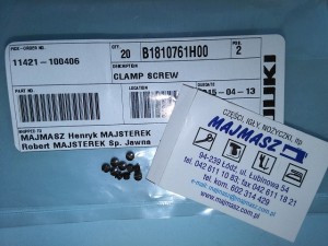 Część JUKI nr. kat. B1810761H00 / CLAMP SCREW