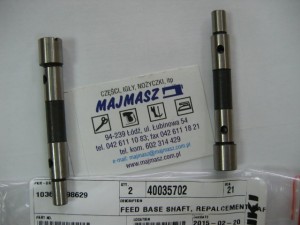Część JUKI nr. kat. 40035702 / FEED BASE SHAFT, REPALCEMENT PART FOR 100-26110