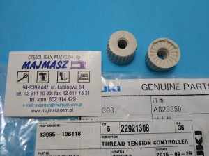 Część JUKI nr. kat. 22921308 / NAKRĘTKA NAPRĘŻACZA / THREAD TENSION CONTROLLER NUT