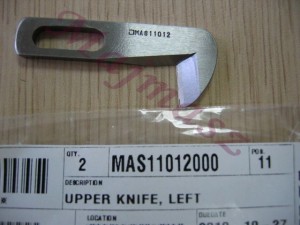 MAS-11012000 nóż górny lewy oryginał JUKI # MAS11012000