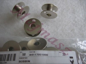 szpuleczka bobbin B9117-051-000 ORYGINAŁ JUKI # B9117051000 mała stalowa do 2-igłówki