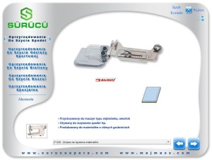 Prowadnik do łączenia materiałów P026 do stębnówki