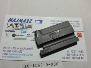 10-1069-0-056 # 1010690056 kowadełko 1-1/2" 38.1mm do dziurkarki odzieżowej Reece 101  ZAMIENNIK TAIWAN