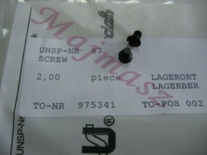 87 wkręt oryginał UNION SPECIAL