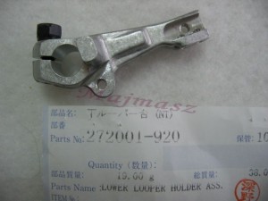 Uchwyt /LOWER LOOPER HOLDER ASS./ część oryginał PEGASUS nr kat. 272001-92009