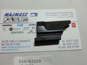 320-62200 # 32062200 kowadełko 36mm do dziurkarki odzieżowej Juki MEB-3200 ZAMIENNIK TAIWAN