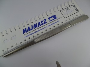 Pęseta prosta 20 cm penseta stalowa 