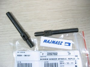 229-27602 Część JUKI nr. kat. 22927602 / BOBBIN WINDER SPINDLE, REPLACEMENT PART FOR B3204-