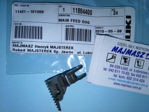 Część JUKI nr. kat. 11884400 / MAIN FEED DOG