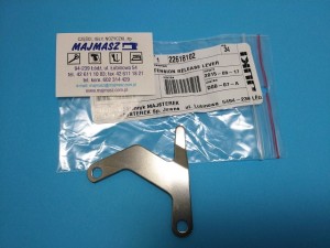 Część JUKI nr. kat. 22618102 / BLASZKA DOCISK NAPRĘŻACZA DO LH TENSION RELEASE LEVER