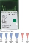 igły szwalnicze GROZ-BECKERT 151x7FFGSES do owerloka krzywe z kulką
