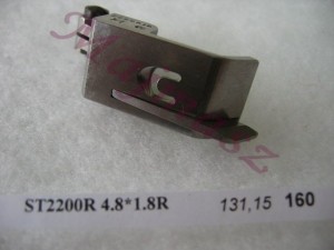 2200R 4.8*1.8R stopka z płozą ruchomą ograniczającą z prawej strony ZAMIENNIK TAIWAN
