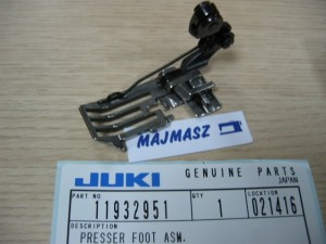 119-32951 Część JUKI nr. kat. 11932951 / PRESSER FOOT ASM., REPLACEMENT PART FOR 119-26805