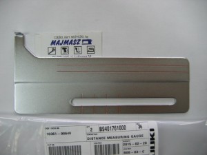 B9401-761-000 linijka oryginał JUKI # B9401761000