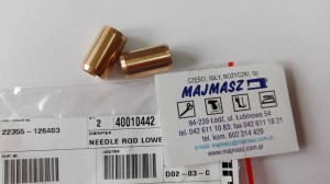 Część JUKI nr. kat. 40010442 / NEEDLE ROD LOWER METAL, REPLACEMENT PART FOR 400-0