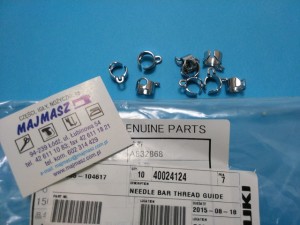 Część JUKI nr. kat. 40024124 / PROWADNIK NITKI NA IGIELNICĘ / NEEDLE BAR THREAD GUIDE