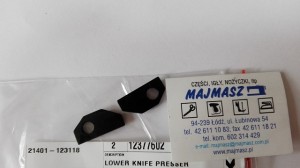 Część JUKI nr. kat. 12377602 / LOWER KNIFE PRESSER