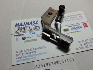 42519X20T-3/16" # 4251920T3/16" stopka zestaw stopek do stębnówki Pfaff do bizy kedry o średnicy 3/16" 4,8mm ZAMIENNIK TAIWAN