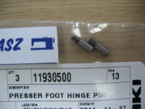 119-30500 Część JUKI nr. kat. 11930500