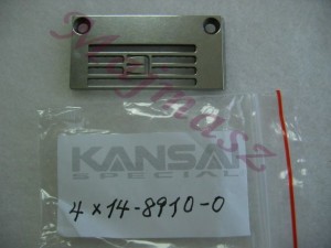 płytka \ NEEDLE PLATE (METAL) (1/4) \ część oryginał KANSAI SPECIAL nr kat. 14-8910-0