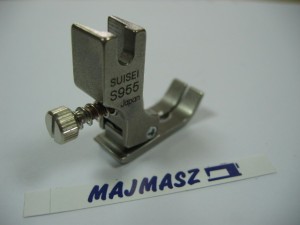 Oprzyrządowanie SUISEI nr kat. S955 stopka do marszczenia regulowana / Adjustable Shirring Foot