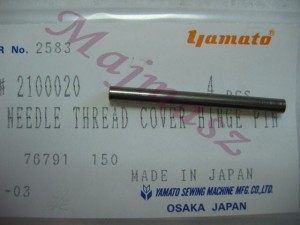 NEEDLE THREAD COVER HINGE PIN - część oryginał YAMATO nr kat. 2100020 # YM2100020