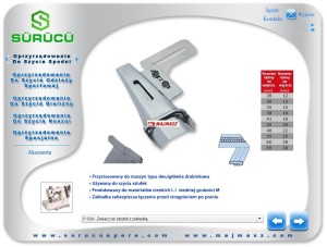 Oprzyrządowanie do szycia spodni P030 45x20