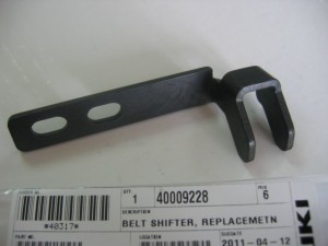 400-09228 dźwignia do dziurkarki LBH oryginał JUKI # 40009228