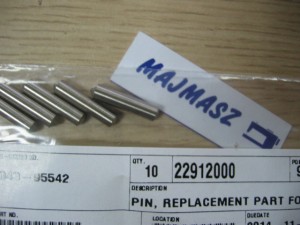 229-12000 Część JUKI nr. kat. 22912000 / PIN, REPLACEMENT PART FOR: 110-52701