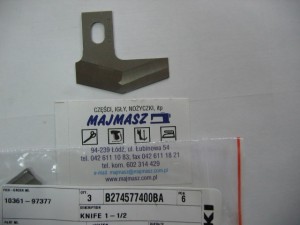 B2745-774-00B-A nóż przecinający dziurkę 1.1/2" (38 mm)oryginał JUKI # B274577400BA