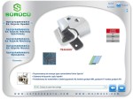 Zwijacz do łączenia materiałów tzw. szwu francuskiego  P016 do ramieniówki Union Special