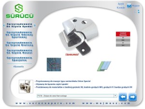 Zwijacz do łączenia materiałów tzw. szwu francuskiego  P016 do ramieniówki Union Special